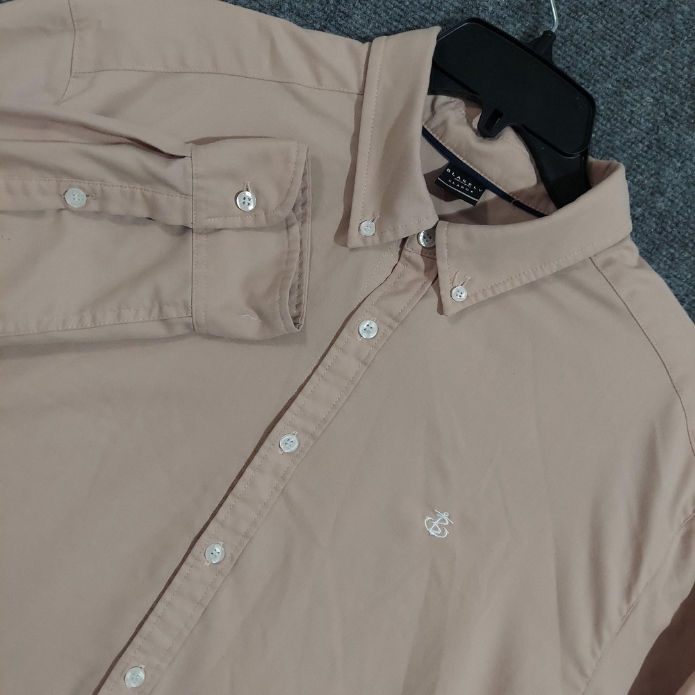 Blakely Shirt Mens‎ XL Long Sleeve Button Down Casual Dress Embroidered
